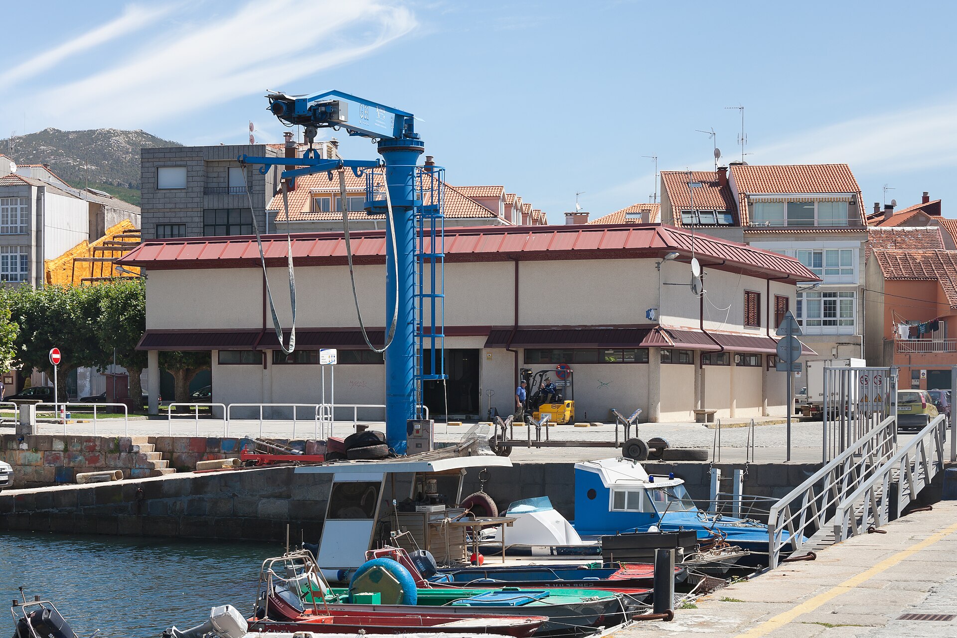 Fish market and fishing port of O Carril, Vilagarcía de Arousa