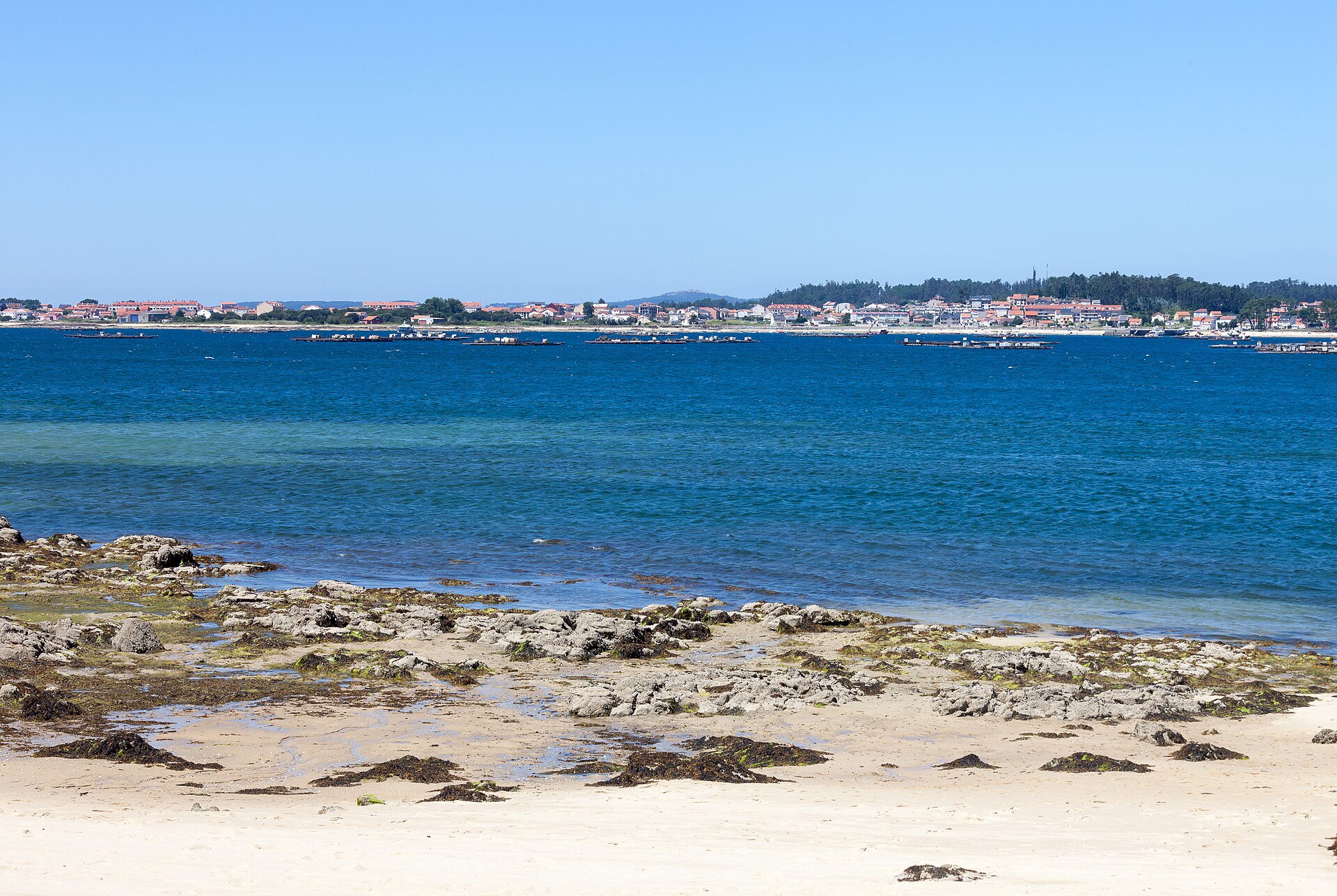 View of the Ría de Arousa from Vilanova
