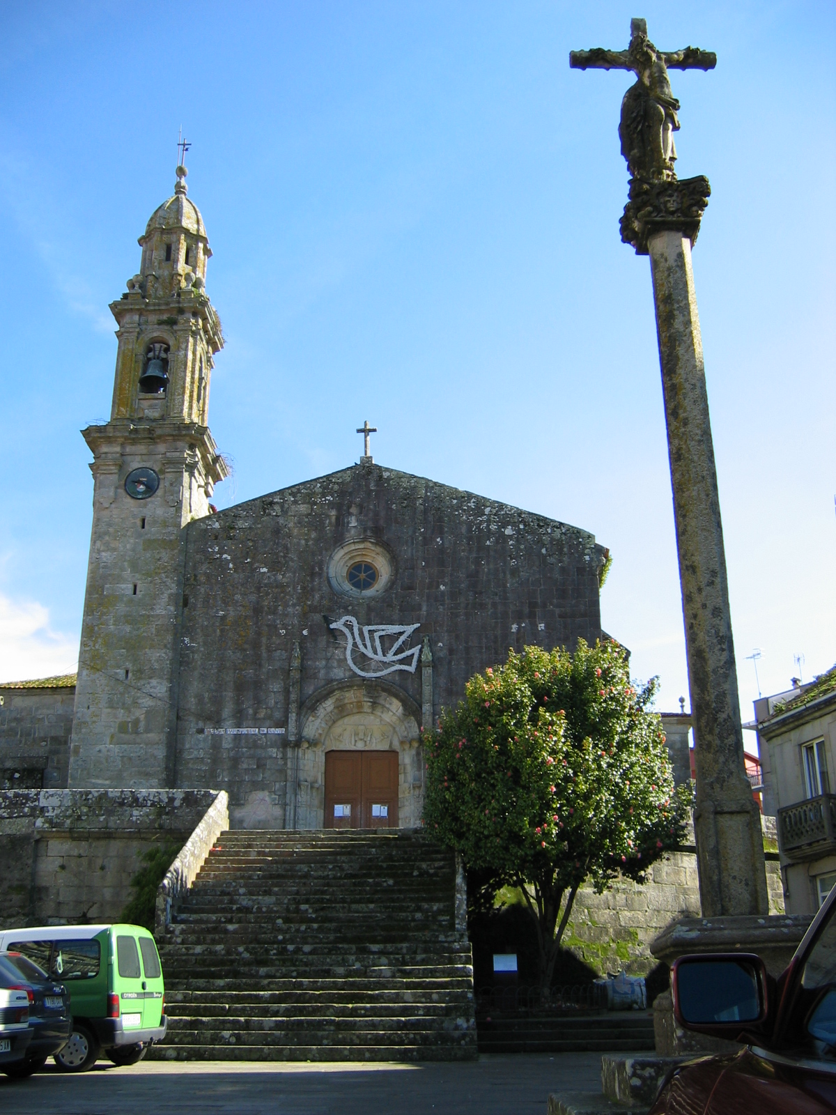 Église de Santa Comba à Rianxo, gothique marin à deux pas du port